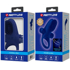 PRETTY LOVE - PALLE RING WITH VIBRATION BLUE - Amore24