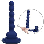 PRETTY LOVE - AJMAL VIBRATING RING WITH PLUG BLUE - Amore24