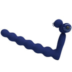 PRETTY LOVE - AJMAL VIBRATING RING WITH PLUG BLUE - Amore24