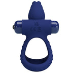 PRETTY LOVE - LUCHITO DOUBLE VIBRATING RING RABBIT BLUE - Amore24