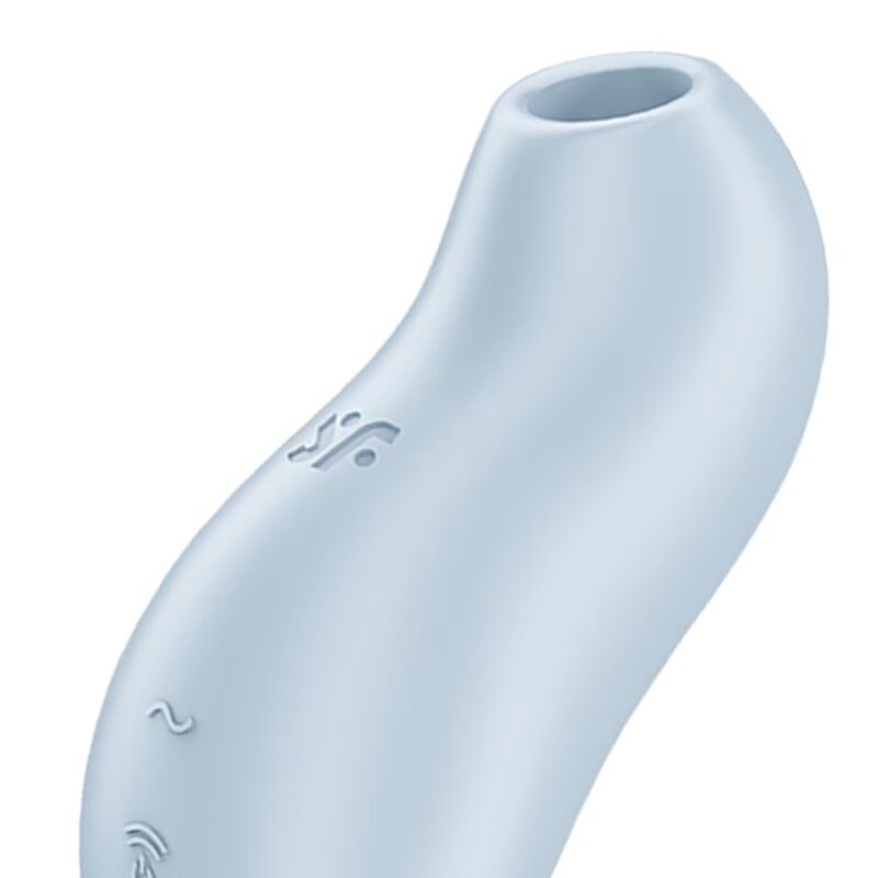 SATISFYER - POCKET PRO 1 CLITORIS STIMULATOR LIGHT BLUE - Amore24