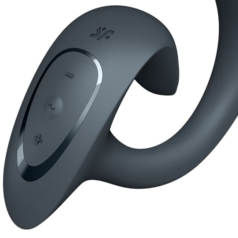 SATISFYER - G FOR GODDESS 1 RABBIT VIBRATOR DARK GRAY - Amore24