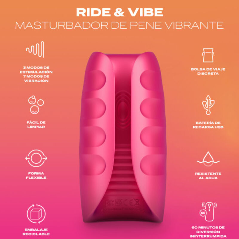DUREX - TOY RIDE & VIBE VIBRATOR MASTURBATOR - Amore24