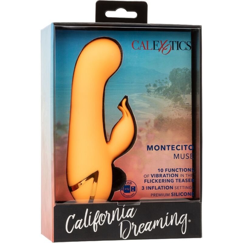 CALEXOTICS - MONTECITO MUSE VIBRATOR RABBIT ORANGE BY CALIFORNIA DREAMING - Amore24