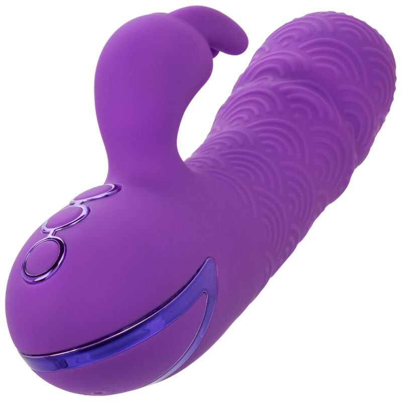 CALEXOTICS - MANHATTAN BEACH MARVEL VIBRATOR RABBIT PURPLE BY CALIFORNIA DREAMING - Amore24