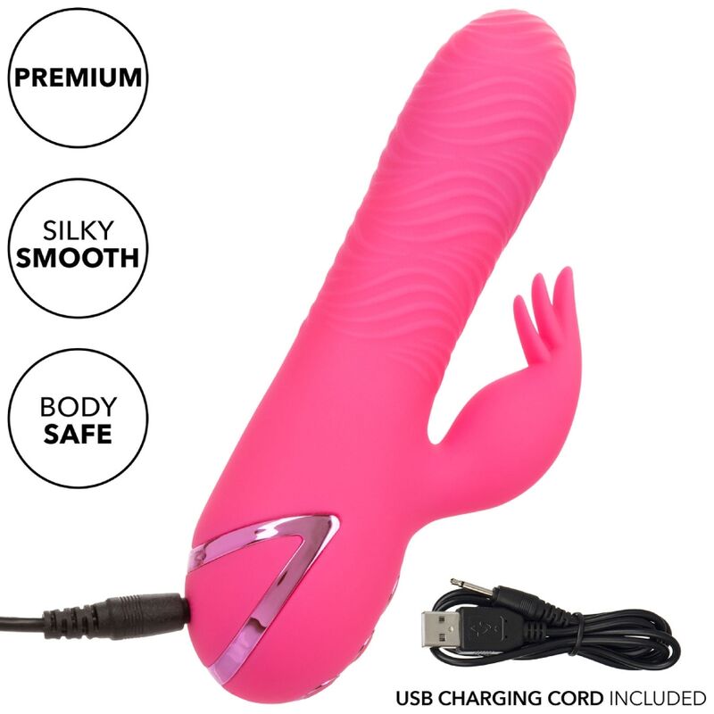 CALEXOTICS - SACRAMENTO SWEETIE VIBRATOR RABBIT PINK BY CALIFORNIA DREAMING - Amore24