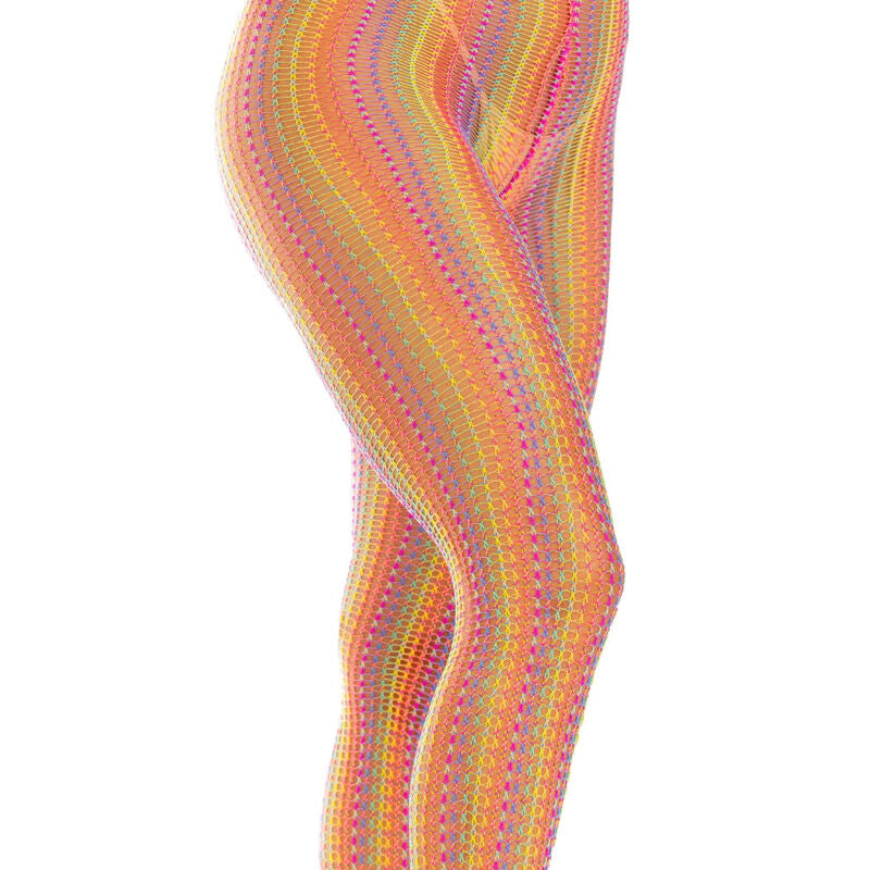 LEG AVENUE - MULTICOLOR CROCHET STOCKINGS - Amore24
