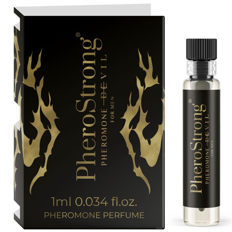 PHEROSTRONG - PHEROMONE PERFUME DEVIL FOR MEN 1 ML - Amore24