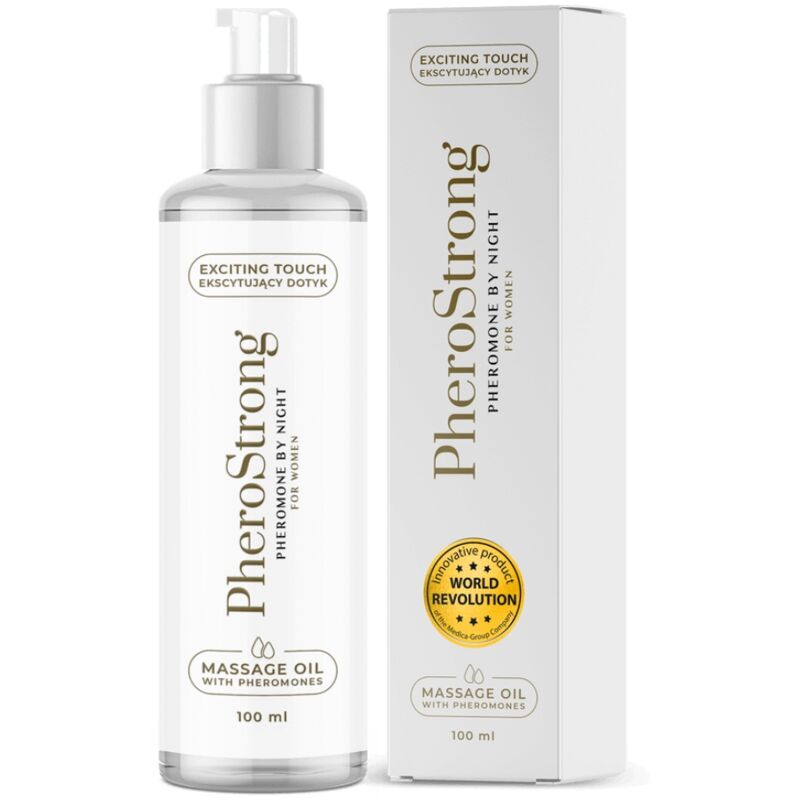 PHEROSTRONG - MASSAGE OIL BY NIGHT FOR WOMEN 100 ML - Amore24