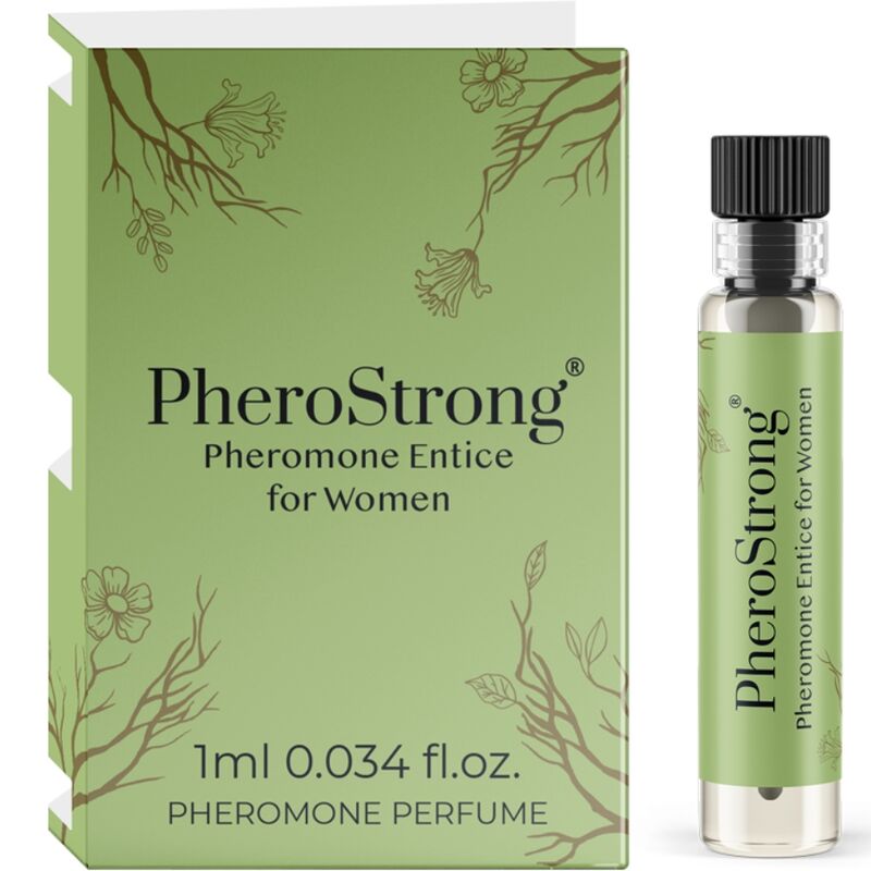 PHEROSTRONG - PHEROMONE PERFUME ENTICE FOR WOMAN 1 ML - Amore24