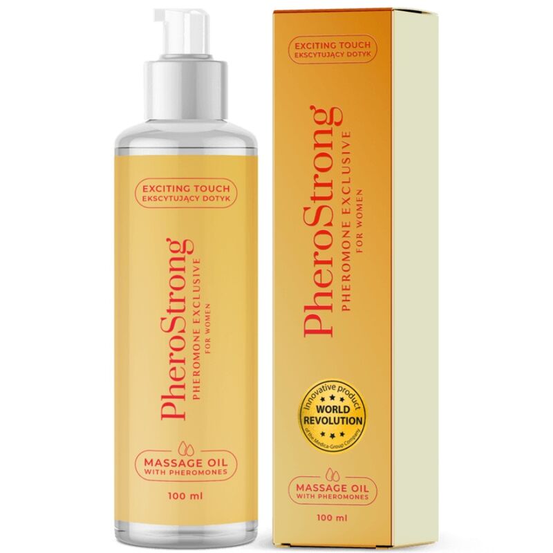 PHEROSTRONG - MASSAGE OIL EXCLUSIVE FOR WOMEN 100 ML - Amore24
