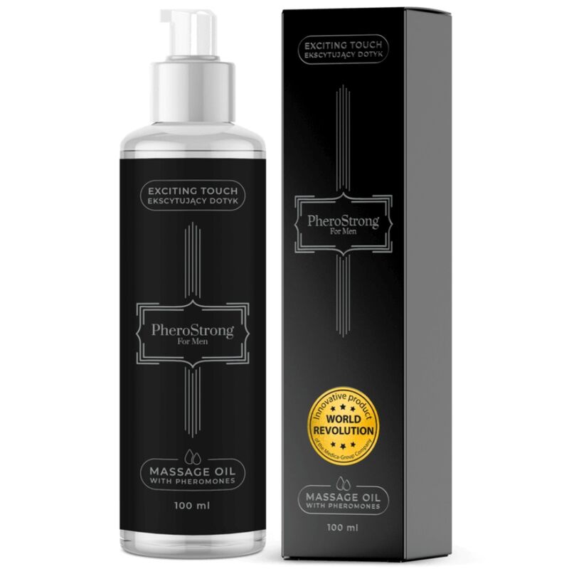 PHEROSTRONG - MASSAGE OIL FOR MEN 100 ML - Amore24