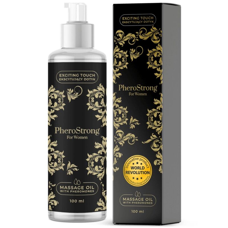 PHEROSTRONG - MASSAGE OIL FOR WOMEN 100 ML - Amore24