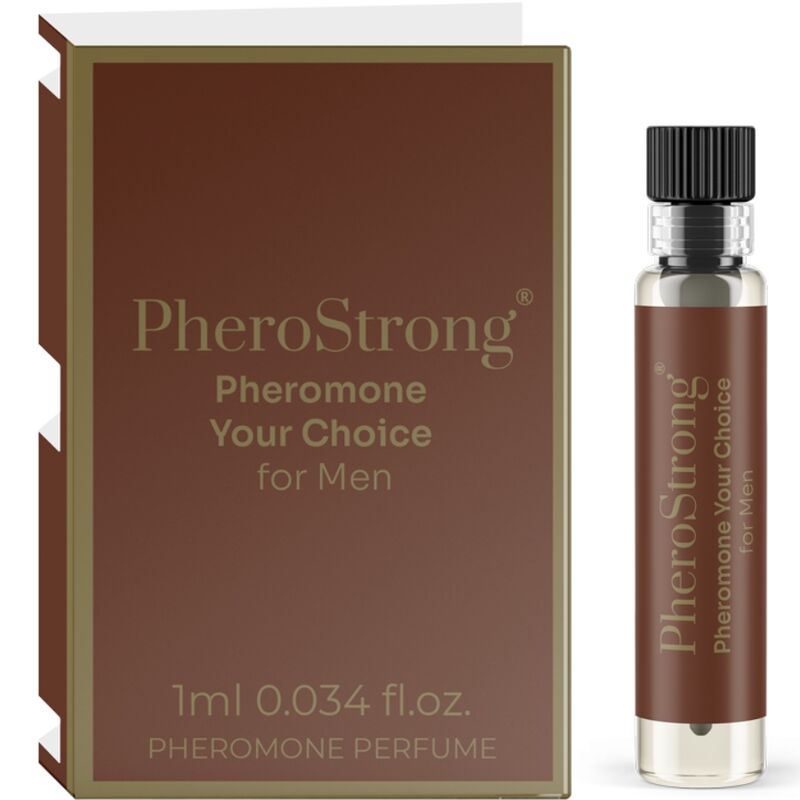 PHEROSTRONG - PHEROMONE PERFUME YOUR CHOICE FOR MEN 1 ML - Amore24