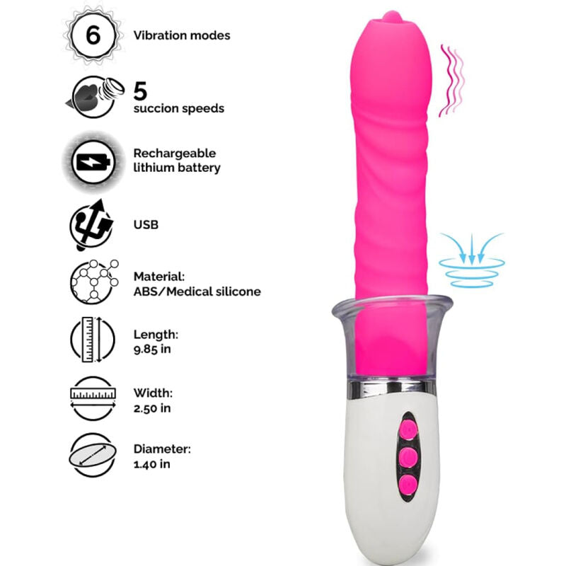 ARMONY - LIBERTY VIBRATOR & THRUSTING WITH TONGUE - Amore24