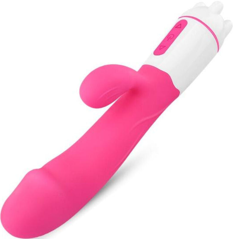 ARMONY - HAPPY VIBRATOR & RECHARGEABLE FUCHSIA STIMULATOR - Amore24