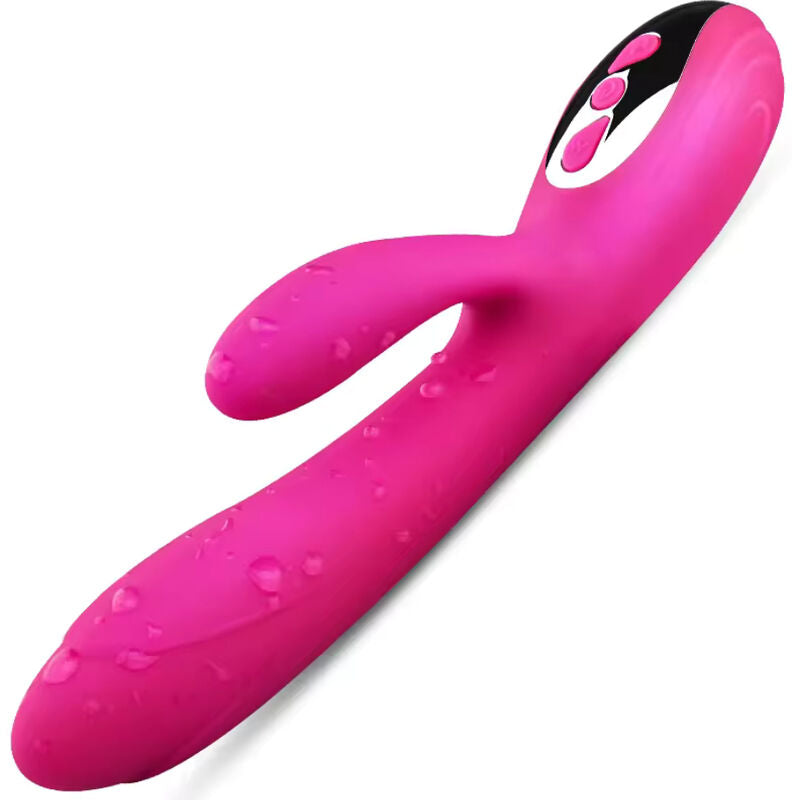 ARMONY - FLEXIBLE VIBRATOR & STIMULATOR WITH FUCHSIA HEAT EFFECT - Amore24