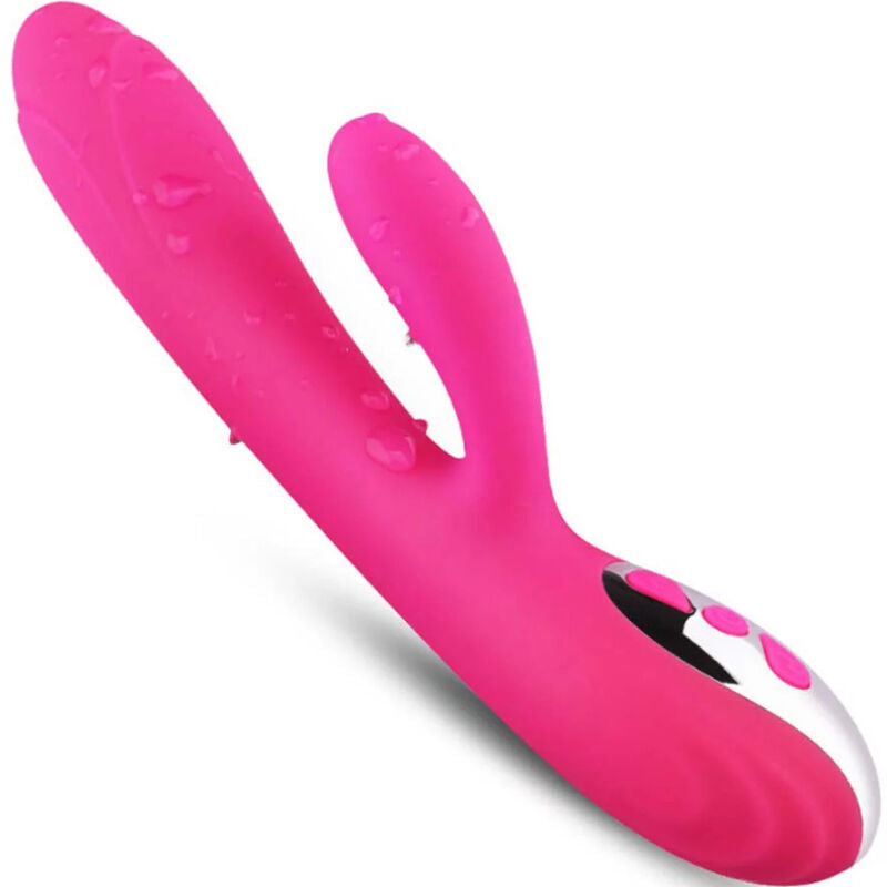 ARMONY - FLEXIBLE VIBRATOR & STIMULATOR WITH FUCHSIA HEAT EFFECT - Amore24