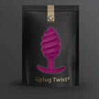 G-VIBE - GPLUG TWIST 2 PURPLE ANAL PLUG - Amore24