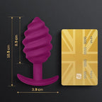 G-VIBE - GPLUG TWIST 2 PURPLE ANAL PLUG - Amore24