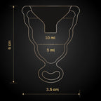 G-VIBE - GCUP BLACK MENSTRUAL CUP - Amore24