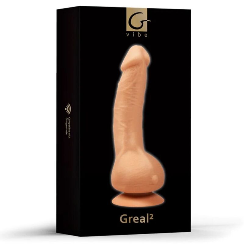G-VIBE - GREAL 2 REALISTIC VIBRATOR NATURAL - Amore24