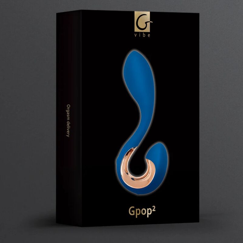 G-VIBE - GPOP 2 G AND P POINT VIBRATOR INDIGO BLUE - Amore24