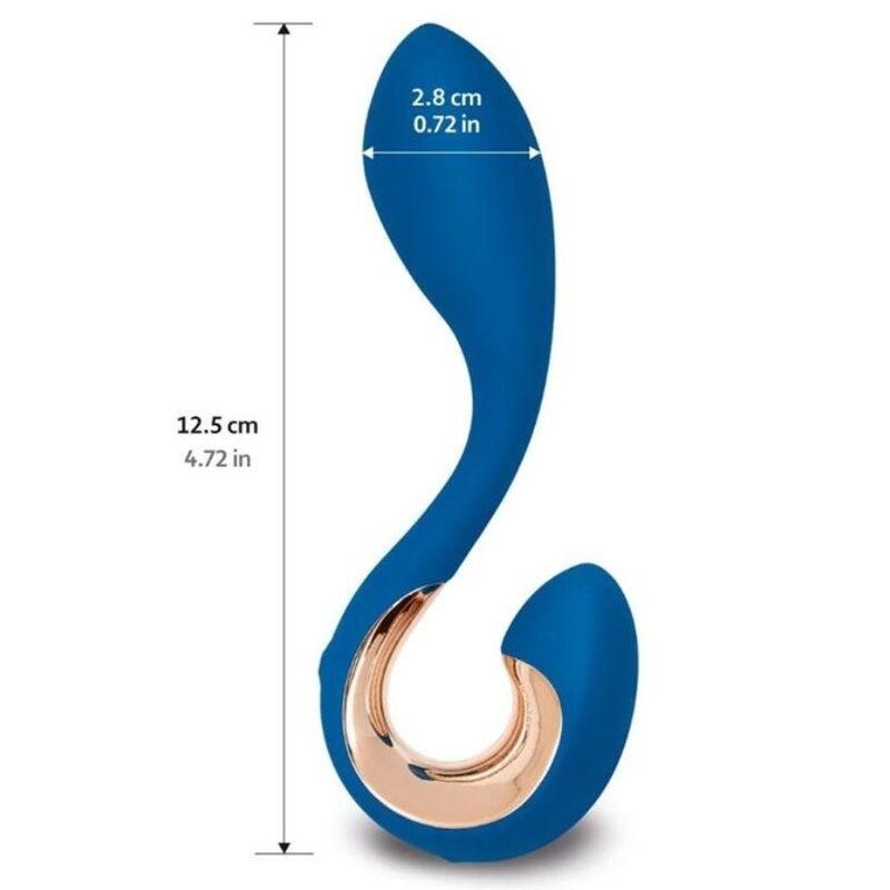 G-VIBE - GPOP 2 G AND P POINT VIBRATOR INDIGO BLUE - Amore24