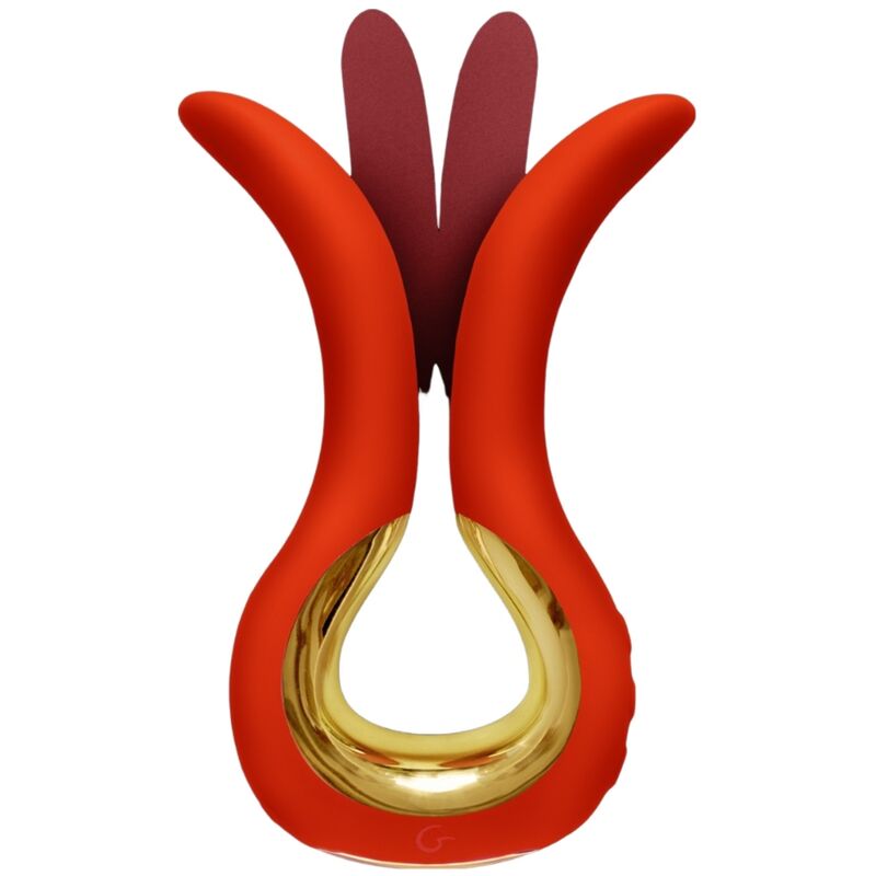 G-VIBE - GVIBE MAXI VIBRATOR WITH TWO FLEXIBLE TIPS CORAL - Amore24