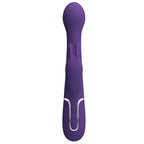 PRETTY LOVE - DEJON RABBIT VIBRATOR 3 IN 1 MULTIFUNCTION PURPLE - Amore24
