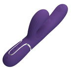 PRETTY LOVE - PERLITA G-SPOT VIBRATOR 3 IN 1 MULTIFUNCTION PURPLE - Amore24