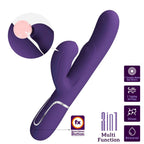 PRETTY LOVE - PERLITA G-SPOT VIBRATOR 3 IN 1 MULTIFUNCTION PURPLE - Amore24