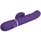 PRETTY LOVE - PERLITA G-SPOT VIBRATOR 3 IN 1 MULTIFUNCTION PURPLE - Amore24