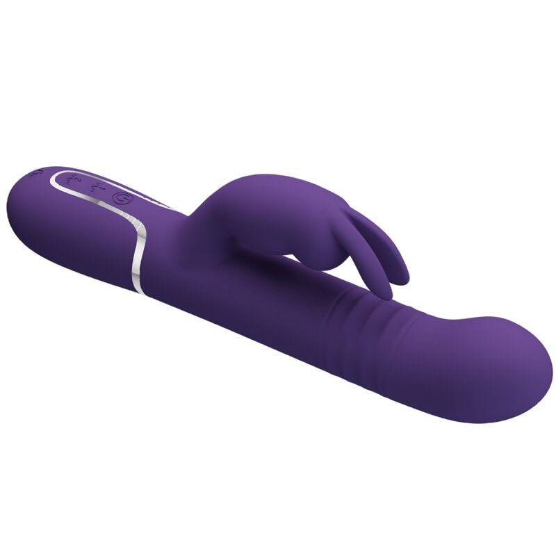 PRETTY LOVE - COALE RABBIT VIBRATOR 4 IN 1 PURPLE - Amore24