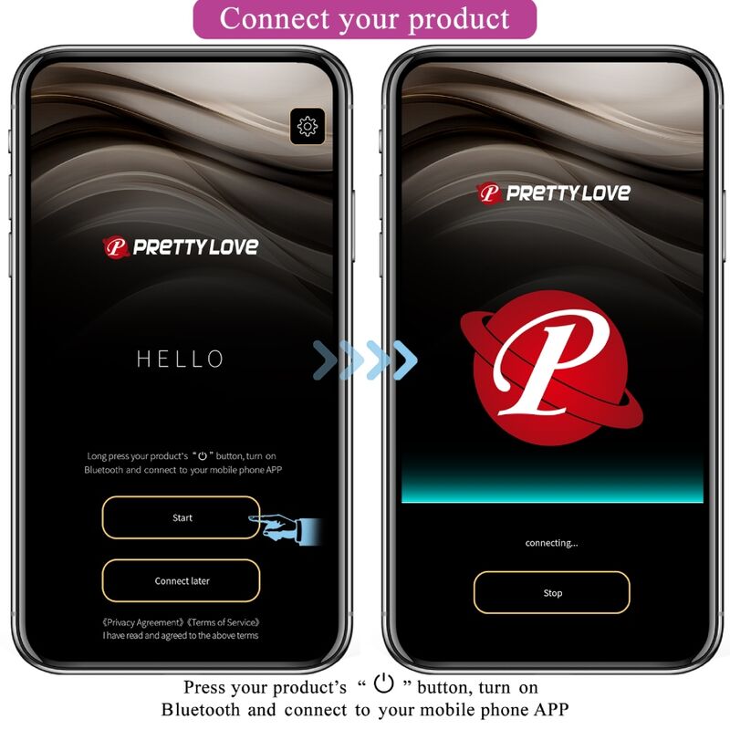 PRETTY LOVE - HECTOR ELECTROSHOCK VIBRATOR FREE APP VIOLET - Amore24