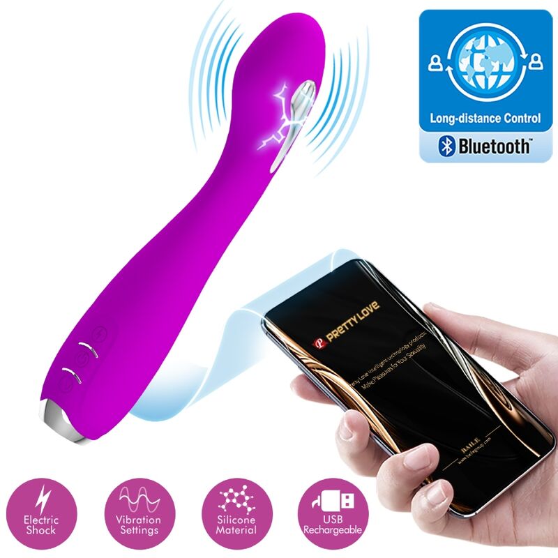 PRETTY LOVE - HECTOR ELECTROSHOCK VIBRATOR FREE APP VIOLET - Amore24