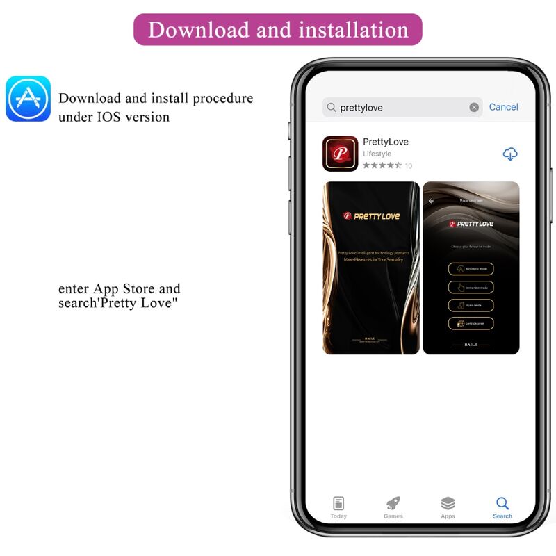 PRETTY LOVE - HECTOR ELECTROSHOCK VIBRATOR FREE APP VIOLET - Amore24