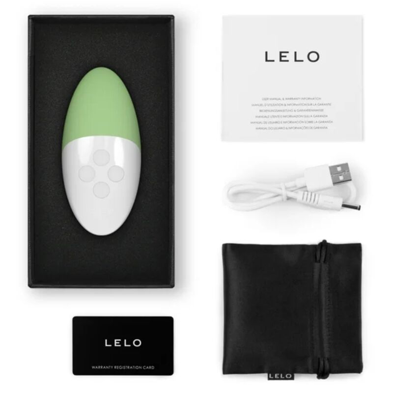 LELO - SIRI 3 CLITORIS MASSAGER PISTACHIO CREAM - Amore24