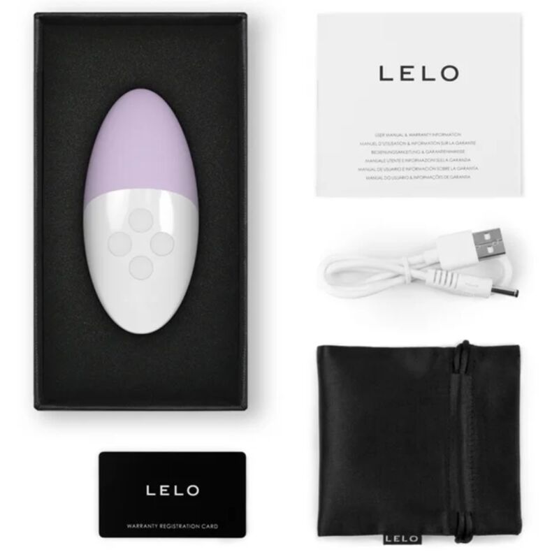LELO - SIRI 3 CLITORIS MASSAGER CALM LAVENDER - Amore24