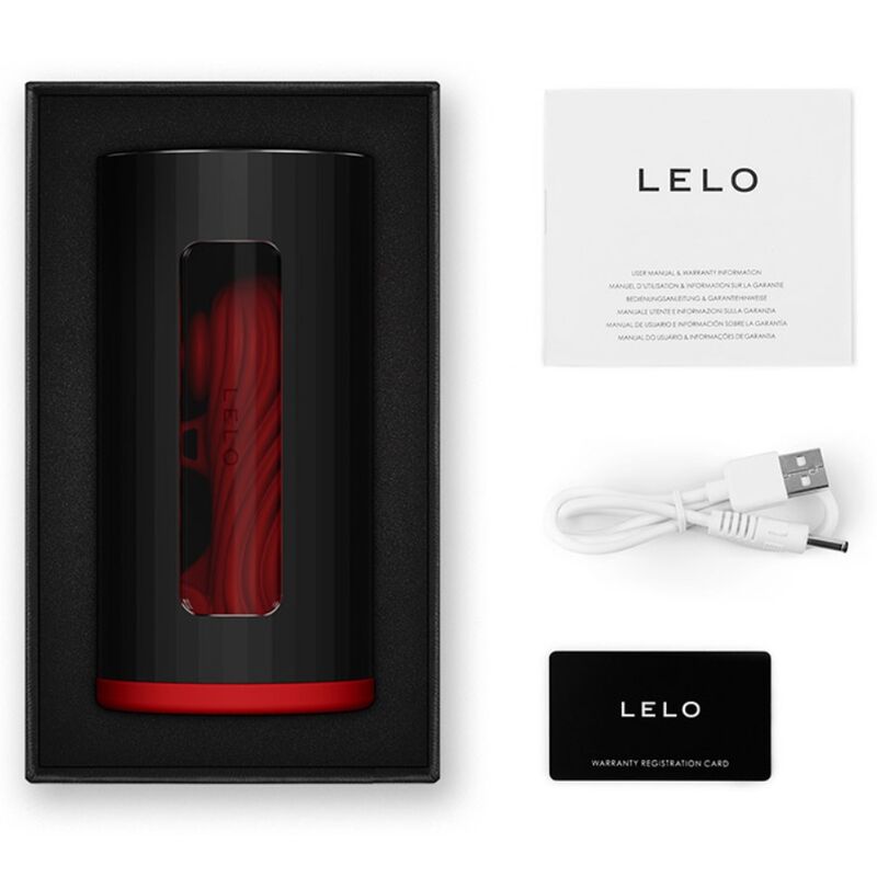 LELO - F1S V3 MALE MASTURBATOR RED - Amore24