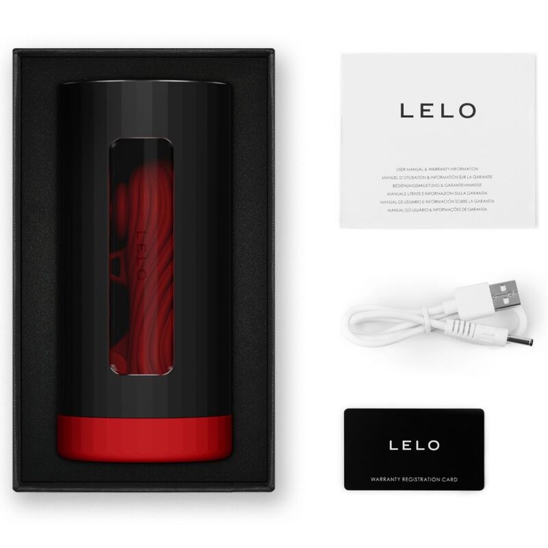 LELO - F1S V3 MALE MASTURBATOR RED XL - Amore24