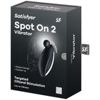 SATISFYER - SPOT ON 2 LAY-ON VIBRATOR BLACK - Amore24
