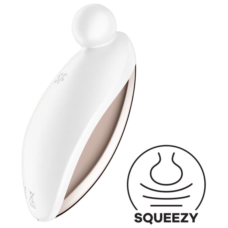 SATISFYER - SPOT ON 2 LAY-ON VIBRATOR WHITE - Amore24