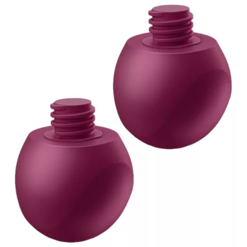 SATISFYER - LOVE BIRDS VARY VIBRATING BALLS FREE APP WINE RED - Amore24