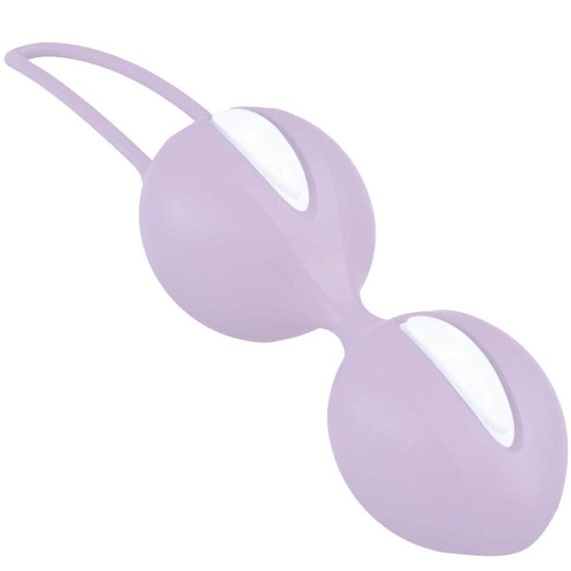 FUN FACTORY - SMARTBALLS DUO PELVIC BALLS WHITE / PASTEL LILAC - Amore24