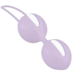 FUN FACTORY - SMARTBALLS DUO PELVIC BALLS WHITE / PASTEL LILAC - Amore24