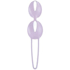 FUN FACTORY - SMARTBALLS DUO PELVIC BALLS WHITE / PASTEL LILAC - Amore24