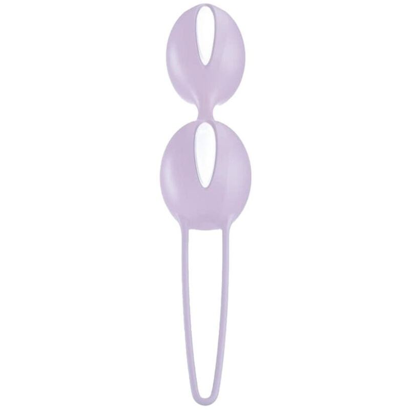 FUN FACTORY - SMARTBALLS DUO PELVIC BALLS WHITE / PASTEL LILAC - Amore24