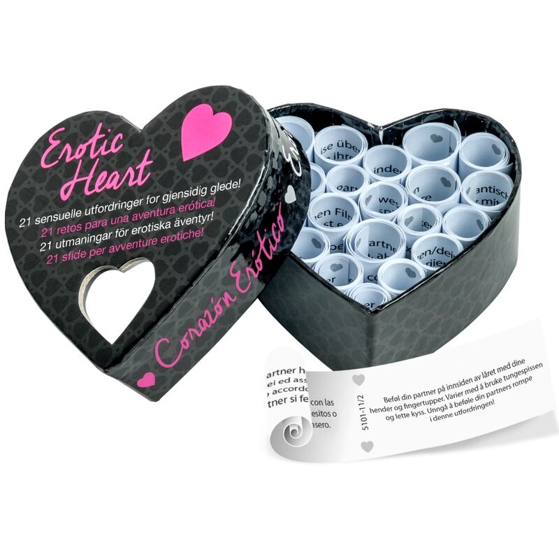 TEASE & PLEASE - MINI EROTIC HEART - Amore24