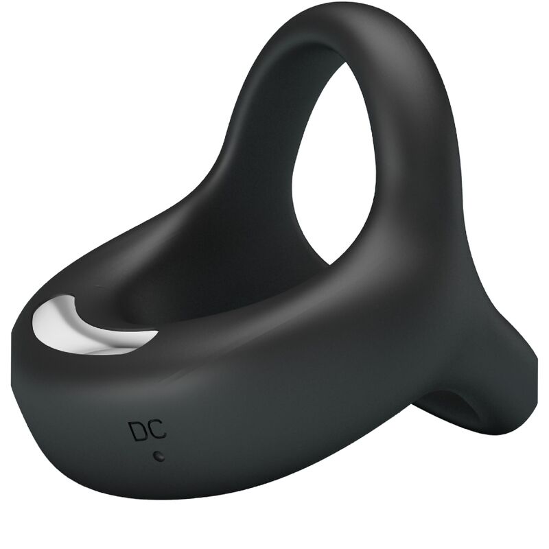 PRETTY LOVE - ELLIOTT  BLACK VIBRATOR RING - Amore24